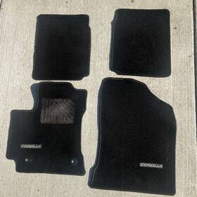 Pt206-02171-20 Toyota Pt2060217120 2014-2019 Corolla Genuine Oem Carpet Floor Mat Set 4 Pc