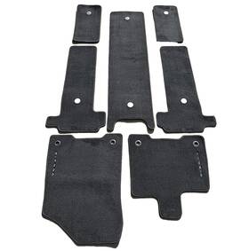 Pt206-0821x Toyota Pt2060821x Oem 7 Seater Sienna Floor Mats 7pc Black Carpet Set 2021-2026