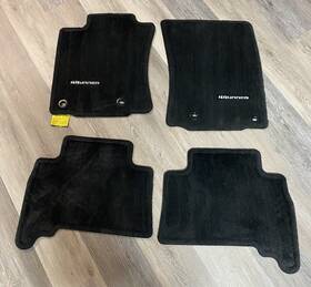 Pt208-89114-20 Toyota 4runner 11-12 Black Carpet Floor Mats Genuine Oem