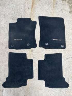 Pt208-89190-20 Toyota 2019-2023 Oem 4 Runner Pcs Black Carpet Floor Mats