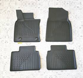 Pt908-03250 Toyota 2025 Camry With Black Letters 4 Pcs Set All Weather Floor Liners