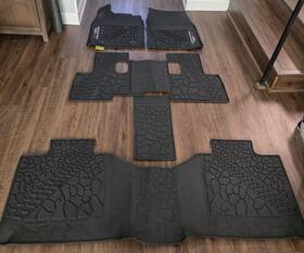 Toyota Pt908-0c233-20 Oem 2023-2025 Sequoia Trd Pro All Weather Floor Liner Mats