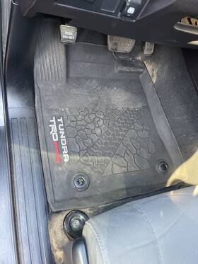Pt908-34200-20 Toyota 2014-2021 Tundra Trd Pro All Weather Floor Liners / Rubber Mats
