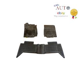 Pt908-35163 Toyota 2018 - 2023 Tacoma All Weather Floor Mats 3pc Set Rubber Black Oem