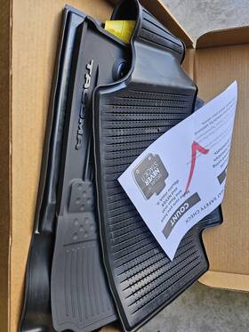 Pt908-35175-20 Toyota Tacoma Access Cab All Weather Rubber Floor Liner Mats 2018-2023
