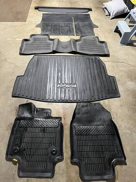 Pt908-42215-02 Toyota Rav4/rav4 Hybrid 2021-2024 All Weather Floor Liner And Accessories