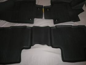 Pt908-48241-20 Toyota Oem 2024 Grand Highlander All Weather Floor Mats 3pc Pt908-48240 48241