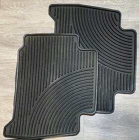 Pt908-60080 Toyota Pt908-60083 All Weather Rubber Floor Mats 2pc Rear Set Tpe 425