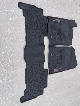Pt908-89200-02 Toyota 2014-2024 4runner Trd Pro Oem All Weather Floor Mats