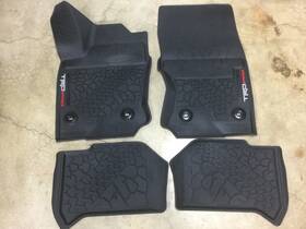 Toyota Pt908-89251-02 2025 4runner Hybrid Trd Pro All Weather Mats Without 3rd Row