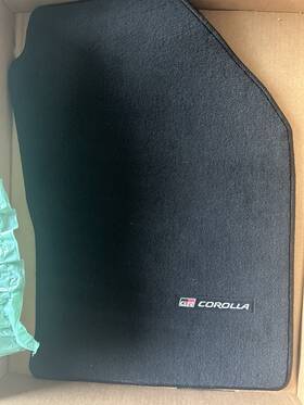 Pt919-12231-50 Toyota Oem Gr Corolla 2023-2024 Black Carpet Floor Mats