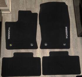Pt919-34221-20 Toyota 2022 2023 2024 Tundra Carpet Floor Mat Set Double Cab
