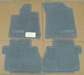 Pt926-0c0844 Toyota Oem 2013-2022 Sequoia Gray Carpet Floor Mats 4pc Set Grey Stock