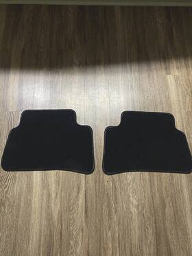 Pt926-1c190-20 Toyota 2018-2022 C-hr Black Rear Carpet Floor Mats Genuine Oem
