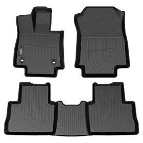 Tei664812 Tpe Liners Floor Mats For 2019-2021 Toyota Rav4 All Weather Waterproof Rubber Us