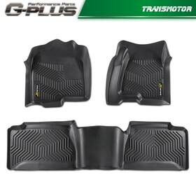 Tra851268 Transmotor2013 Tpe Floor Mats Front/rear Fit For 99-2006 Chevy Silverado/gmc Sierra Ext. Cab