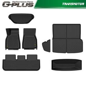 Tra852995 Transmotor2013 Floor Mats Tpe Full Set All Weather Liners Fit For 2021-2024 Tesla Model S