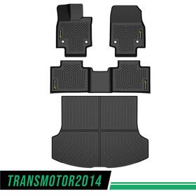 Tra233691 Transmotor2014 Fit For 23-25 Lexus Rx/rx350h Rx500h 3d Molded Tpe Floor Mats Liner Cargo Carpet