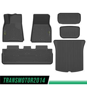 Tra426942 Transmotor2014 Tpe Floor Mats Cargo Trunk Liners Fit For 2020-2024 Tesla Model Y All-weather