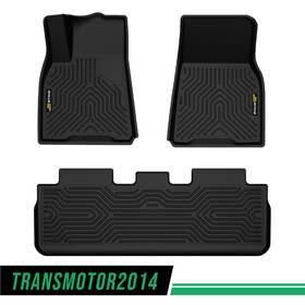 Tra426944 Transmotor2014 All-weather Rubber Liners Floor Mats Tpe Fit For 2020-2023 Tesla Model Y New