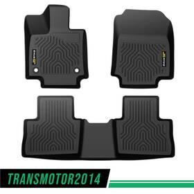 Tra529620 Transmotor2014 3pcs Tpe Floor Mats Front And Rear All Weather Fit For 2019-2024 Toyota Rav4
