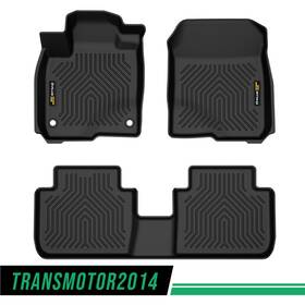 Tra692284 Transmotor2014 Fit For 2023-2024 Honda Hr-v Ex-l Lx Tpe All-weather Floor Mats 1st &2nd Row New