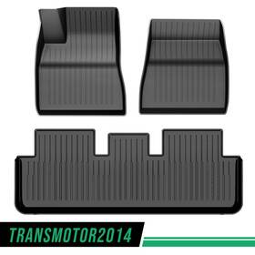 Tra754862 Transmotor2014 Tpe Floor Mats Fit For 2024-2025 Tesla Model 3 Protection Liners All-weather New