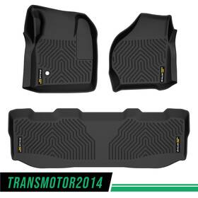 Tra841332 Transmotor2014 New Tpe Floor Mats Waterproof Liners Fit For 1999-2007 Ford Super Duty Crew Cab