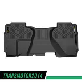 Transmotor2014 Tra856233 Tpe Floor Mat Fit For 2014-2019 Gmc Sierra Chevy Silverado Double Cab Second Row