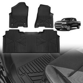 3a-ram-1 Triplealiners Truck Mat Compatible With 2019-2026 Ram 1500 Crew Cab Accessories Floor Mats