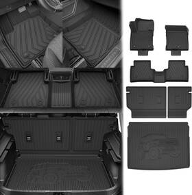 Fm-fo-017-zh-2 Ttx Lighting Fm-fo-017-zh-2%-ttx Floor Mats For Ford Bronco Sport Only 2021-2025 Tpe Cargo New