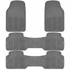 Uaa-mt-9002-3gr6 All Weather Gray Rubber Floor Mats Set For Gmc Acadia