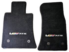 Hem-atsv-coupe-4pc Ultimat By Lloyd Mats 2017-2019 Cadillac Atsv Coupe Floor 2 Fronts V-series Premium 32oz Upgrade
