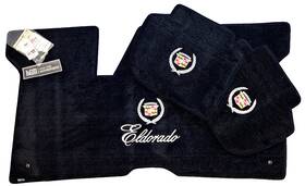 Hem-cad-dual-eldorado-logos-3 Ultimat By Lloyd Mats 1971-1978 Cadillac Eldorado Floor 3 Piece Set Nice Premium 32oz Open Box Hem-cad-dual-eldorado-logos-3 Ultimat By Lloyd Mats 1971-1978 Cadillac Eldorado Floor 3 Piece Set Nice Premium 32oz Open Box