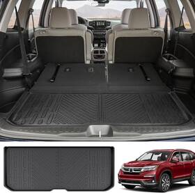 X003u07k1f Utiiy 2016-2024 Honda Pilot All Weather Trunk Cargo Liner Mat Anti-slip Tpe New