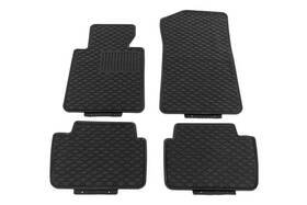 V20-4379 Vaico Genuine All-weather Floor Mats Rubber Black Front And Rear