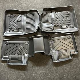 Vsojgc13 Vanseno Rubber Floor Mats 2 Row And Cargo Liner For Jeep Grand Cherokee