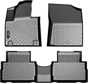 Top110849 Vikiw Floor Mats Liners For 2021-2023 Hyundai Santa Fe All-weather Waterproof