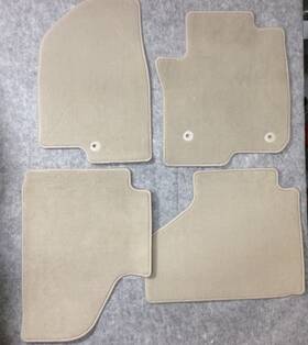 101037780 Visscher Carpet Floor Mats 2021-2025 Cadillac Escalade/esv Suburban 85078916 Beige