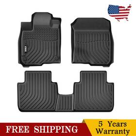 277740 Viwik Floor Mats Tpe Black Rubber Liners All Weather For 2023 Honda Hr-v