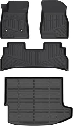 277856 Viwik New 1set Floor Mats Tpe Rubber Liners All Weather For 24-2025 Chevrolet Trax