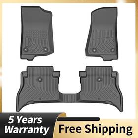2fd9th498 Viwik Floor Mat Liners For Jeep Wrangler 2021 2022 2023 2024 4xe Hybrid Tpe Rubber