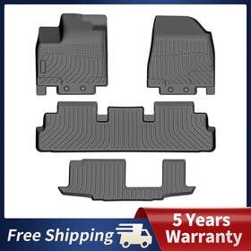 2gfhn4781 Viwik Floor Mat Liners For Nissan Pathfinder 8 Seat 2022 2023 2024 All Weather Tpe