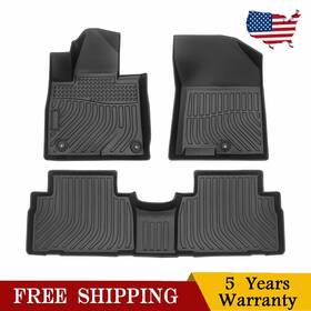 404986 Viwik Floor Mats For 2019-2020 Hyundai Santa Fe Rubber Liner Car Tpe All Weather