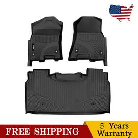 4fhg56487215 Viwik Floor Mats For Dodge Ram 1500 Crew Cab 2019-2024 Rubber 3d Liner Protection