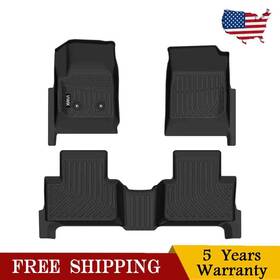 Viwik 590451277974 Floor Mats Tpe Liners For Chevrolet Colorado Crew Cab 2015 2016 2017 2018-2022