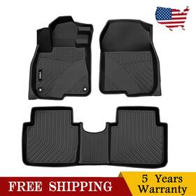 Viwik 590451292601 Car Floor Mats For 17-2022 Honda Cr-v All-weather Tpe Rubber Black