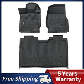 5f6dh78 Viwik Floor Mats Liners For Chevrolet Equinox 2018-2024 Tpe Rubber All Weather Black