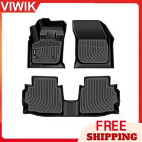 Bul109829 Viwik Floor Mats Liners For 2013-2016 Ford Fusion Lincoln Mkz Tpe All-weather Season