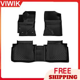 Bul117848 Viwik Floor Mats Liners For 2014-2019 Toyota Corolla All-weather Black Tpe New